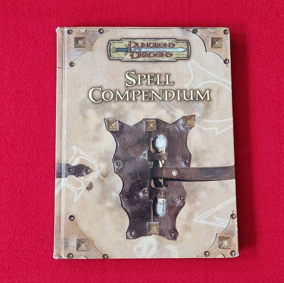 Dungeons and Dragons Other - Dungeons & Dragons: Spell Compendium Very Good Condition D&D Magic Campaign